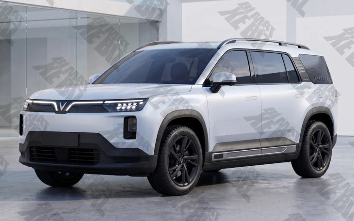 Lộ 2 xe điện VinFast hoàn toàn mới: To cỡ VF 9, dáng kiểu Land Rover Lộ 2 xe điện VinFast hoàn toàn mới: To cỡ VF 9, dáng kiểu Land Rover