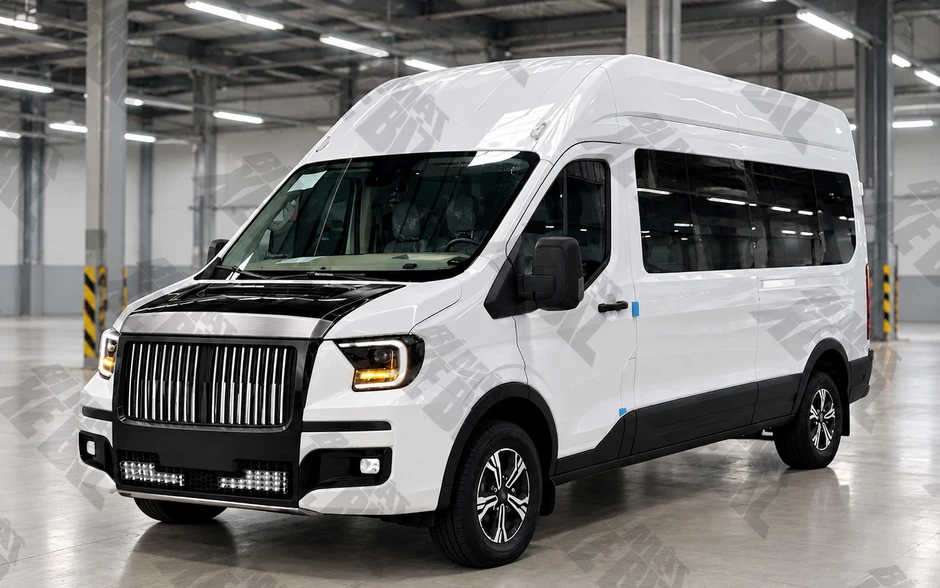 Lộ bản thiết kế 'lạ' cho Ford Transit tại Việt Nam: Mặt trước tạo hình kiểu Rolls-Royce, ghế thương gia sang xịn Lộ bản thiết kế 'lạ' cho Ford Transit tại Việt Nam: Mặt trước tạo hình kiểu Rolls-Royce, ghế thương gia sang xịn