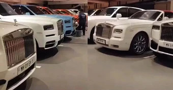 Lộ bộ sưu tập xe khủng của đại gia Ấn, hàng loạt Rolls-Royce, Ferrari trong gara