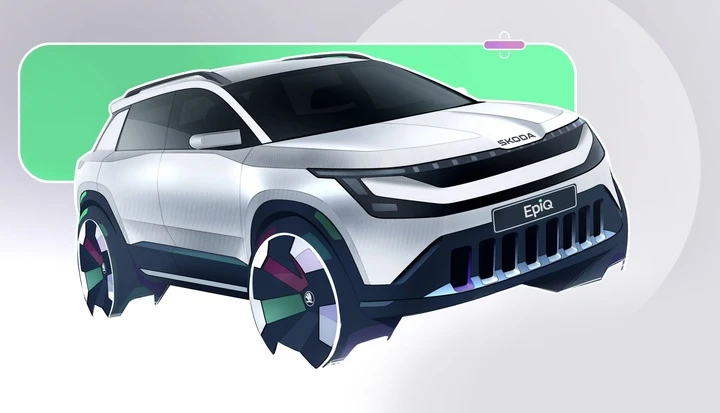 Lộ diện nội thất Skoda Epiq: Mẫu xe điện giá rẻ đầy ắp công nghệ