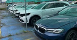 Lô xe ô tô ngập nước lên sàn đấu giá không có khách mua