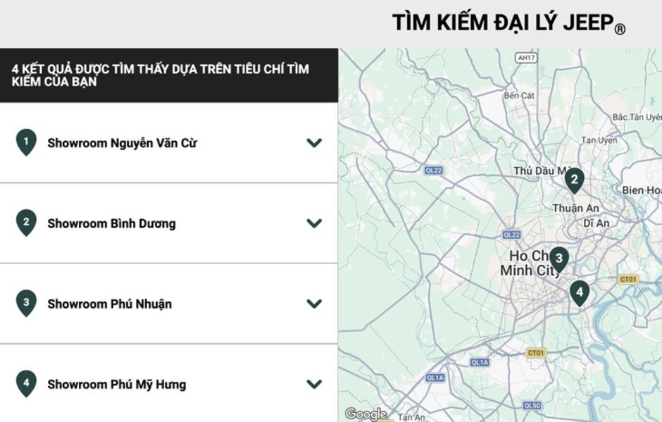 Loạt xe Jeep, RAM được THACO bán tại Việt Nam, 'giá đề xuất' rẻ hơn trước cả tỉ đồng Loạt xe Jeep, RAM được THACO bán tại Việt Nam, 'giá đề xuất' rẻ hơn trước cả tỉ đồng