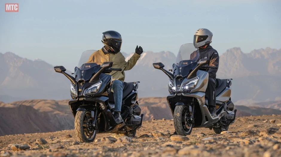 Maxi-scooter Cyclone RT450 lộ diện với kho công nghệ áp đảo phân khúc liệu có khiến xe Nhật lép vế?