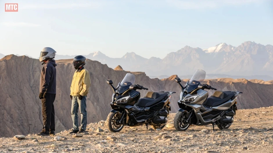 Maxi-scooter Cyclone RT450 lộ diện với kho công nghệ áp đảo phân khúc liệu có khiến xe Nhật lép vế?
