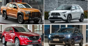 Mazda CX-5 hụt ngôi đầu top 10 bán chạy tháng 8
