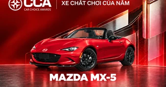 Mazda MX-5 thắng áp đảo hạng mục 'Xe chất chơi của năm' tại Car Choice Awards 2026
