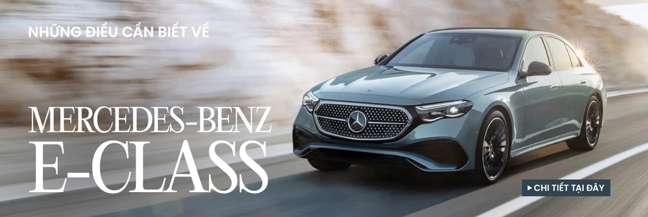 Mercedes-Benz E-Class PHEV giá dự kiến gần 3,4 tỷ đồng tại Việt Nam lộ mức tiêu thụ xăng 'như ngửi': Dưới 2L/100km, tiết kiệm hơn cả Honda Lead