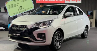 Mitsubishi Attrage mới lộ thông số tại Việt Nam: 2 phiên bản, 'uống' xăng nhỉnh hơn, dễ ra mắt năm nay