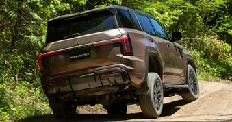Mitsubishi giải thích lý do Pajero mới không có lốp dự phòng treo phía sau