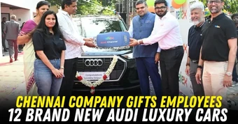 Một công ty chơi lớn tặng 12 xe sang Audi cho nhân viên xuất sắc