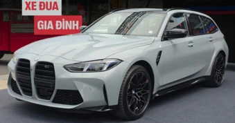 Ngắm BMW M3 Touring giá gần 5,4 tỷ tại Việt Nam, riêng màu sơn đủ mua 1 chiếc SH