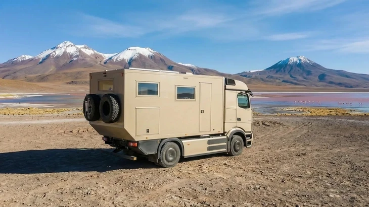 Nhà di động điện đầu tiên chạy vòng quanh thế giới: 40.000km qua 38 quốc gia chỉ với 80 lần sạc