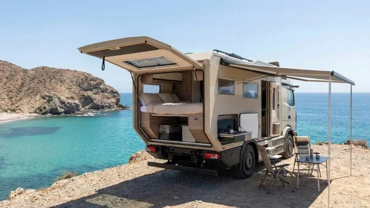 Nhà di động điện đầu tiên chạy vòng quanh thế giới: 40.000km qua 38 quốc gia chỉ với 80 lần sạc