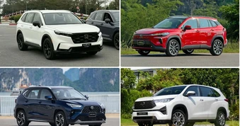 Những mẫu xe hybrid được người dùng Việt ưa chuộng nhất