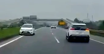 Nữ tài xế 'lao' ô tô ngược chiều ở làn 90km/h trên cao tốc