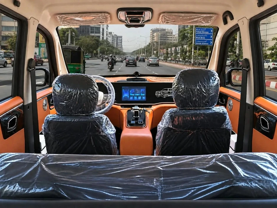 Ô tô điện 'nhái' Toyota Alphard, giá dưới 300 triệu đồng Ô tô điện 'nhái' Toyota Alphard, giá dưới 300 triệu đồng