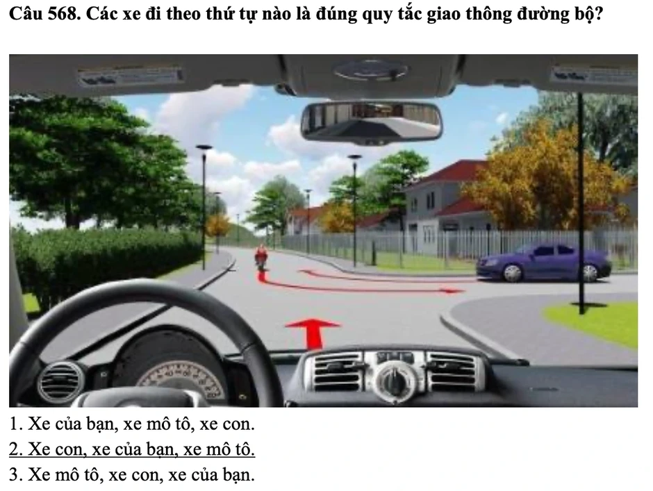 Rẽ trái trên làn đường dành cho phương tiện đi thẳng có phạm luật không? Rẽ trái trên làn đường dành cho phương tiện đi thẳng có phạm luật không?