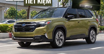 Subaru Forester hybrid được nhá hàng sắp ra mắt Việt Nam: Máy mạnh gần ngang CR-V, tiêu thụ chưa đến 5L/100km, nhập Nhật
