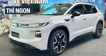 SUV mới của Volkswagen ngang cỡ Santa Fe có giá khởi điểm quy đổi hơn 520 triệu đồng: 3 màn khủng, ghế massage, chạy 660km/sạc