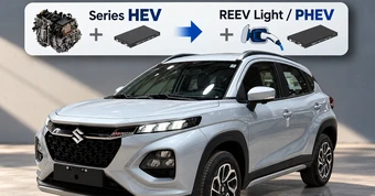 Suzuki Fronx sắp có phiên bản REEV kiểu VinFast VF Wild nhưng máy nhỏ hơn, thêm cạnh tranh Sonet, Venue