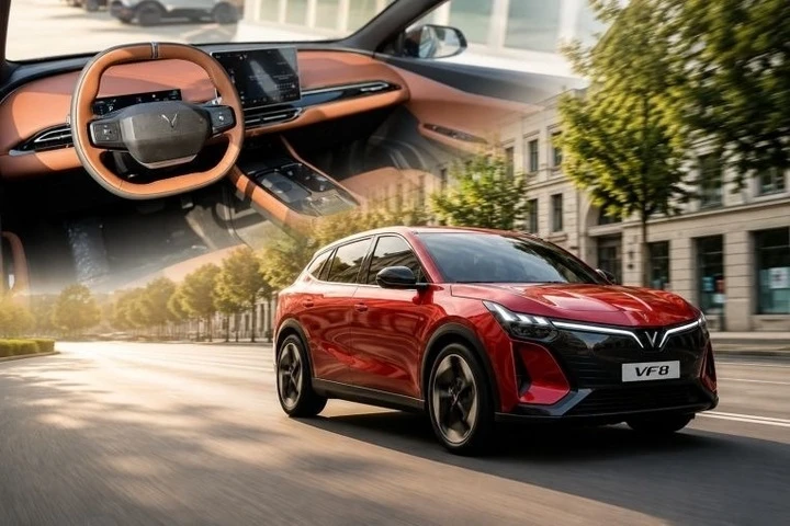 Tin xe 18/8: VinFast VF 8 mới lộ nội thất, Skoda Slavia 2026 lộ diện Tin xe 18/8: VinFast VF 8 mới lộ nội thất, Skoda Slavia 2026 lộ diện