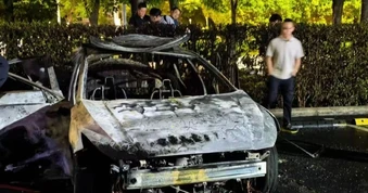 Trung Quốc: Xe MG5 bốc cháy khi đang đỗ