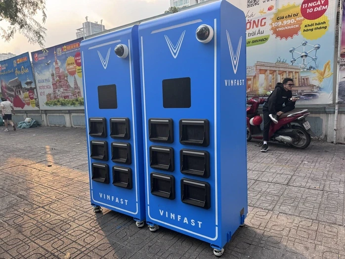 V-Green hợp tác EVNHANOI triển khai 10.000 tủ đổi pin V-Green hợp tác EVNHANOI triển khai 10.000 tủ đổi pin