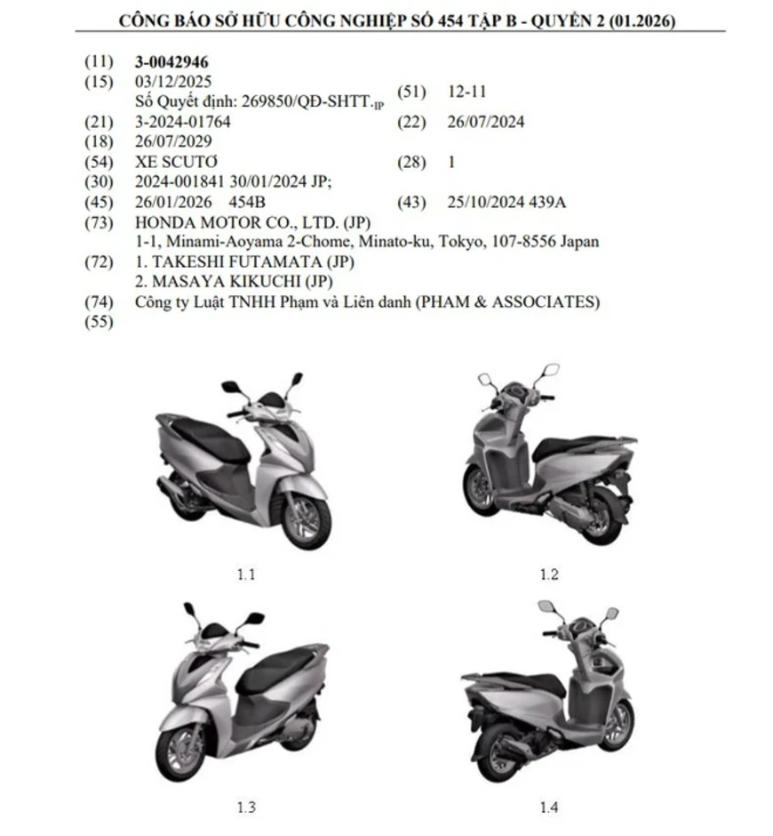 Việt Nam dự kiến đón thêm xe máy Honda dáng giống Lead, mặt tiền như SH Việt Nam dự kiến đón thêm xe máy Honda dáng giống Lead, mặt tiền như SH
