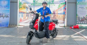 VinFast Amio: Xe máy điện cho học sinh và người nội trợ