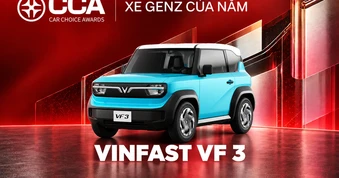 VinFast VF 3 tiếp tục là 'Xe GenZ của năm' tại Car Choice Awards 2026