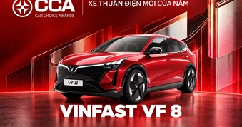 VinFast VF 8 - ‘Xe thuần điện mới của năm’ tại Car Choice Awards 2026