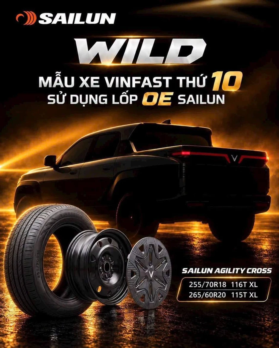 VinFast VF Wild bản 'full' lộ thông số khủng: Mâm to như Land Cruiser, kính lái thêm trang bị giống ADAS VinFast VF Wild bản 'full' lộ thông số khủng: Mâm to như Land Cruiser, kính lái thêm trang bị giống ADAS