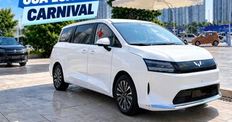 Wuling Darion ra mắt Việt Nam: Giá từ 750 triệu đồng, 2 bản, cửa trượt điện, ghế kiểu thương gia, chạy 500km/sạc, cạnh tranh BYD M6