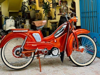 Xe đạp máy Pháp hơn 60 năm tuổi có giá đắt ngang xe ga Vespa