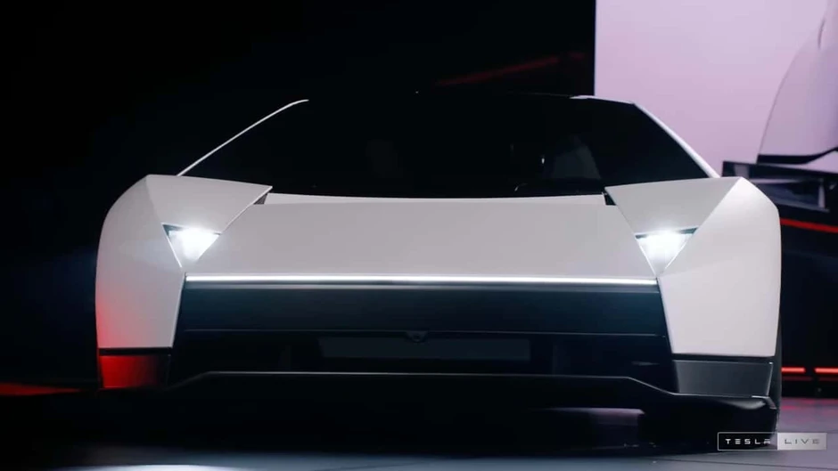 Xe điện mới của Tesla trình diễn bay và nhào lộn trên không Xe điện mới của Tesla trình diễn bay và nhào lộn trên không
