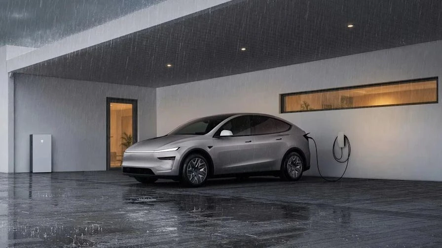 Xe điện Tesla được phép giật đứt dây sạc để thoát hiểm