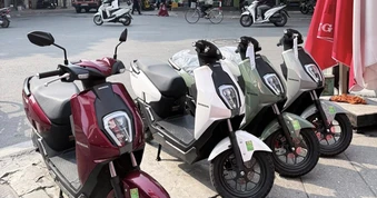 Xe máy điện đầu tiên của Honda tại Việt Nam giảm giá