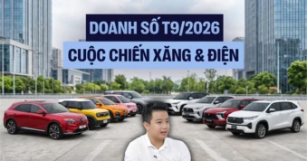 Xe xăng đang đi về đâu khi 6/10 mẫu xe bán chạy nhất tháng 9 gọi tên xe điện?
