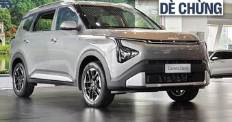 Xem thực tế Kia Carens Clavis tại Việt Nam: Thiết kế bắt mắt hơn, có phanh điện tử, cửa nóc, ADAS, cạnh tranh Xpander, BR-V