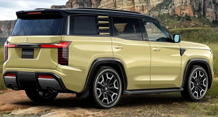 Xem trước Mitsubishi Pajero đời mới sắp ra mắt: Lắp gần Việt Nam, máy hybrid, cạnh tranh Prado