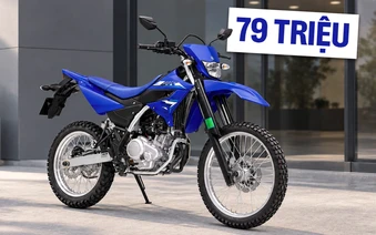 Yamaha WR155R mới ra mắt Việt Nam: Giá 79 triệu đồng, mâm tới 21 inch, lốp gai, 2 phanh đĩa, phuộc KYB cho dân chơi địa hình